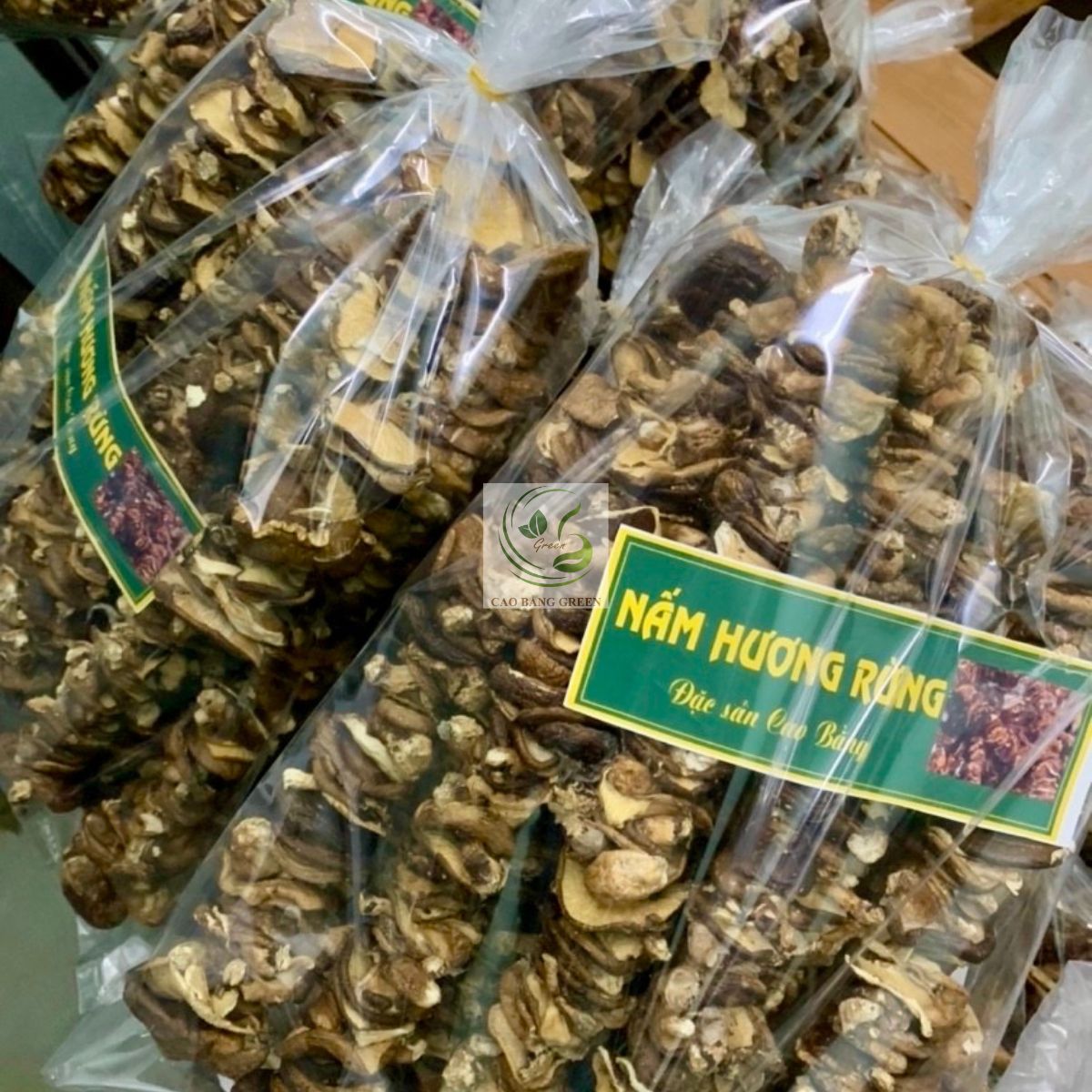 Nấm Hương Rừng - Gói 500G 2 Mua nấm hương khô tại Caobanggreen.vn - Cao Bằng Green chuẩn từ Cao Bằng gửi đi.