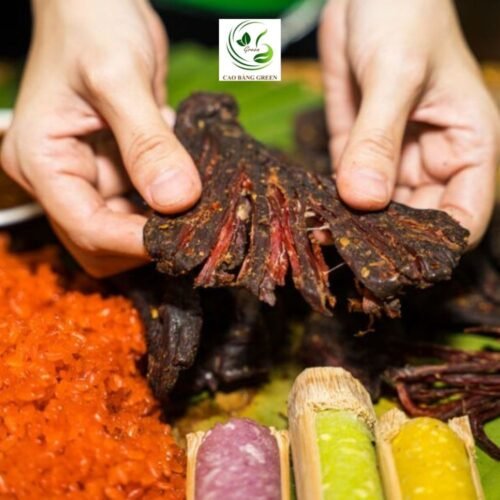 Thịt Trâu Gác Bếp - Gói 500G 6 thit trau gac bep gia tot