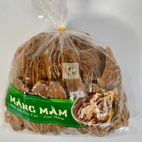 Măng mầm khô Bảo Lạc, Cao Bằng tại Caobanggreen.vn.