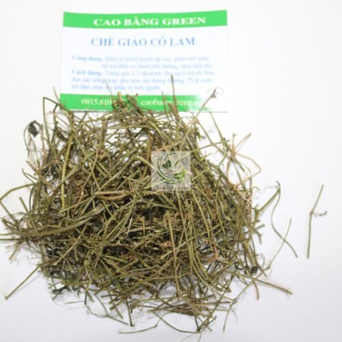 Giảo Cổ Lam Khô - Gói 1 Kg 5 Tác dụng của trà giảo cổ lam 5 lá.