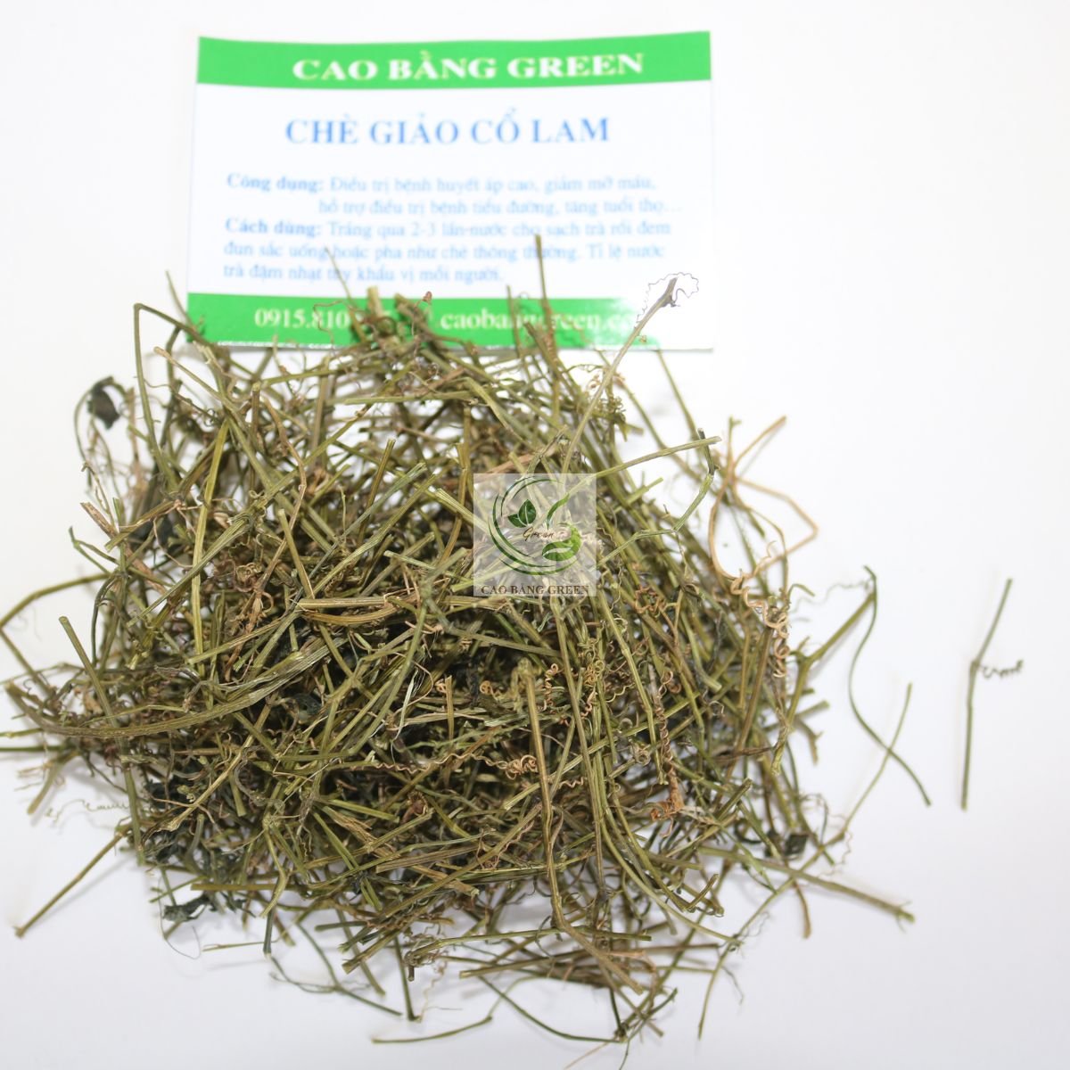 Giảo Cổ Lam Khô - Gói 1 Kg 2 Tác dụng của trà giảo cổ lam 5 lá.