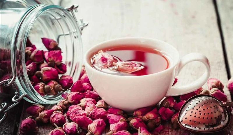 Top 10 loại trà thảo mộc dễ ngủ nên dùng 7 Trà hoa hồng
