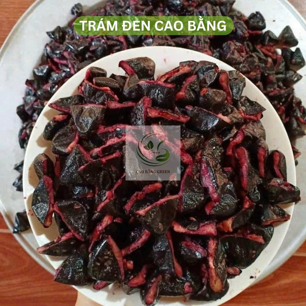 Quả Trám Đen Làm Sẵn - 1 Kg 2 Món ăn làm từ quả trám đen
