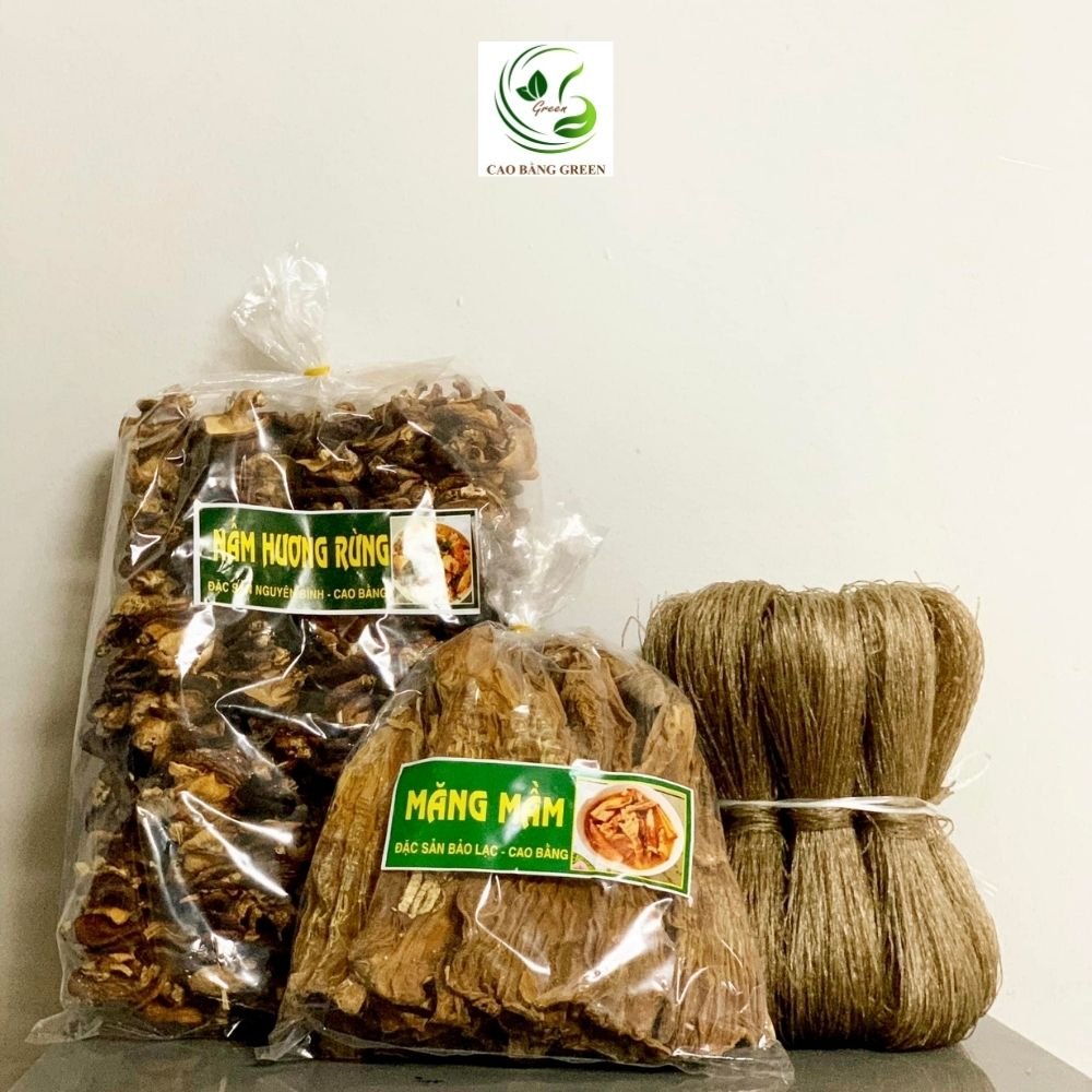 Nấm Hương Rừng - Gói 500G 3 Măng miến nấm hương rừng