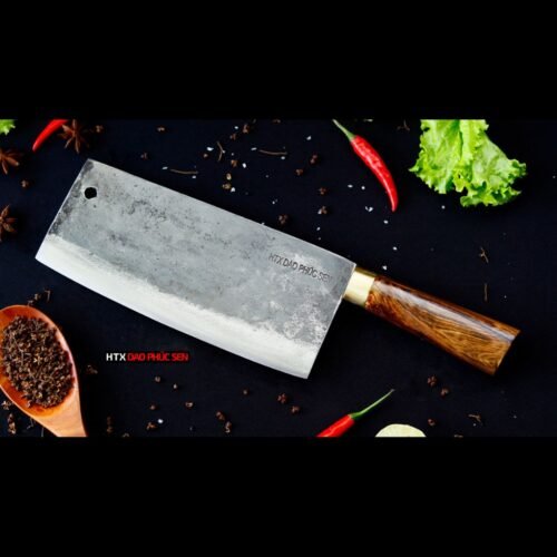 Dao chặt gà thép nhíp ô tô