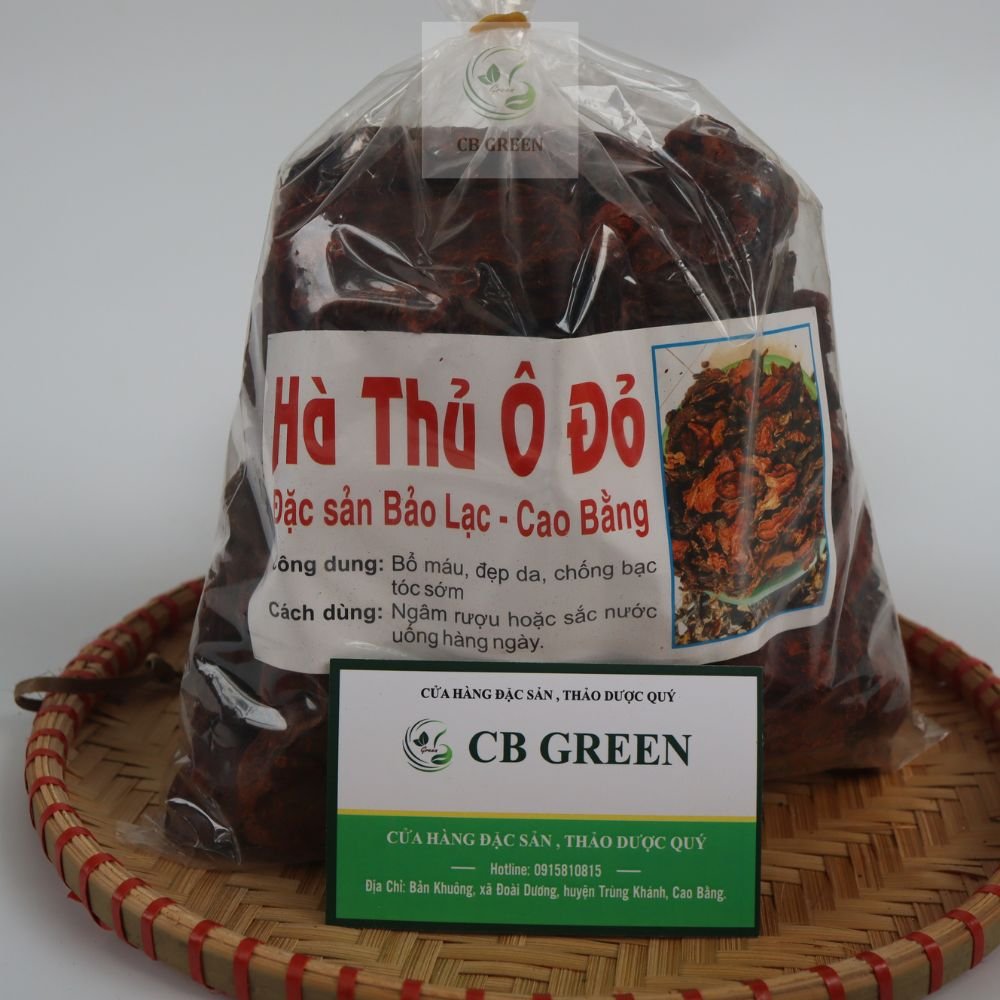 Hà Thủ Ô Đỏ – 500g 10 Sản phẩm Hà thủ ô đỏ khô tại CB GREEN
