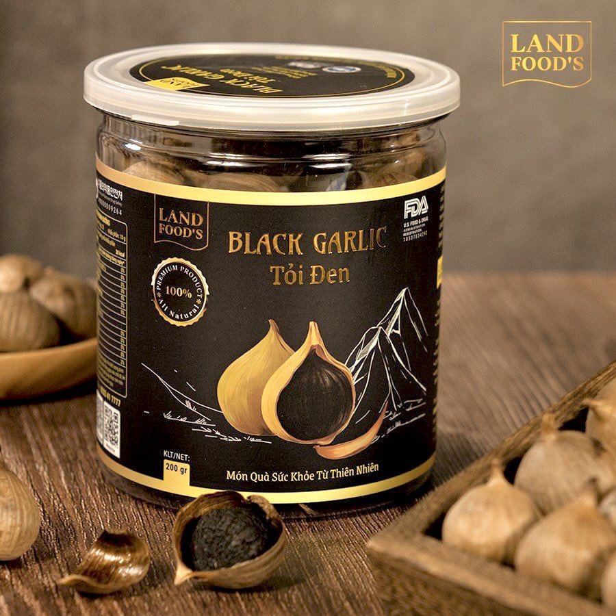 Tỏi Đen Cao Cấp LANDFOOD'S Xuất Khẩu 14 toi den 1