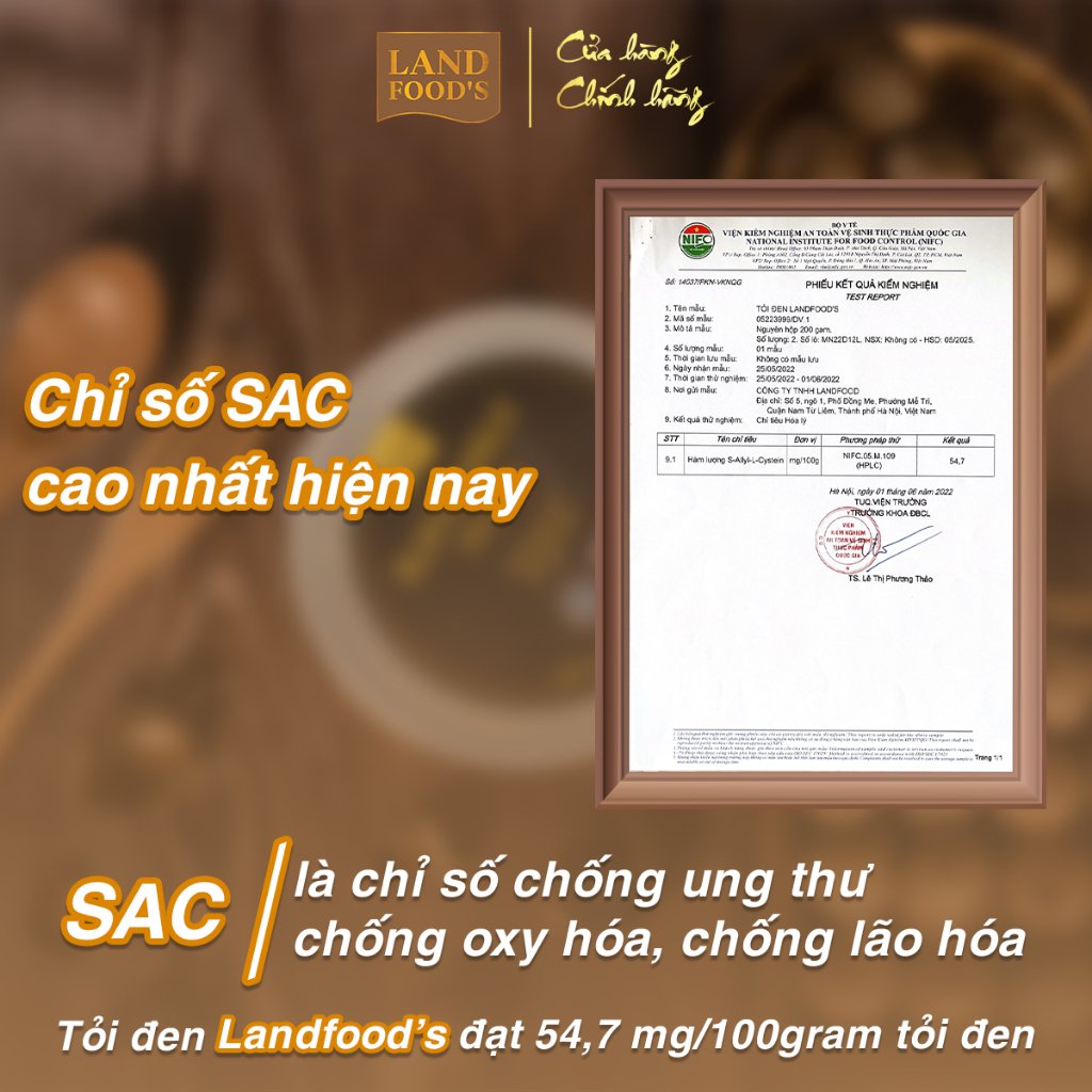 Tỏi Đen Cao Cấp LANDFOOD'S Xuất Khẩu 17 toi den 7