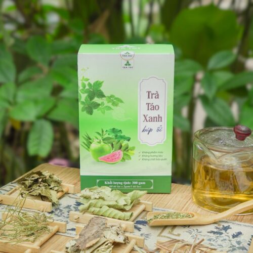 Trà Táo Xanh Búp Ổi 7 Vị - Giảm Cân, Tiêu Mỡ, Detox, Sáng Da