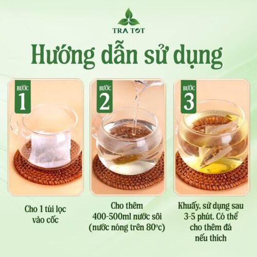 Trà Táo Xanh Búp Ổi 7 Vị - Giảm Cân, Tiêu Mỡ, Detox, Sáng Da 12 tra tao xanh bup oi 5