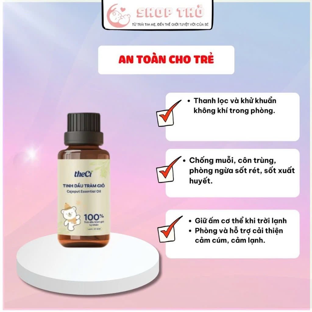 Tinh Dầu Tràm Nguyên Chất – Giữ Ấm, Kháng Khuẩn, An Toàn 2 Tinh dầu tràm