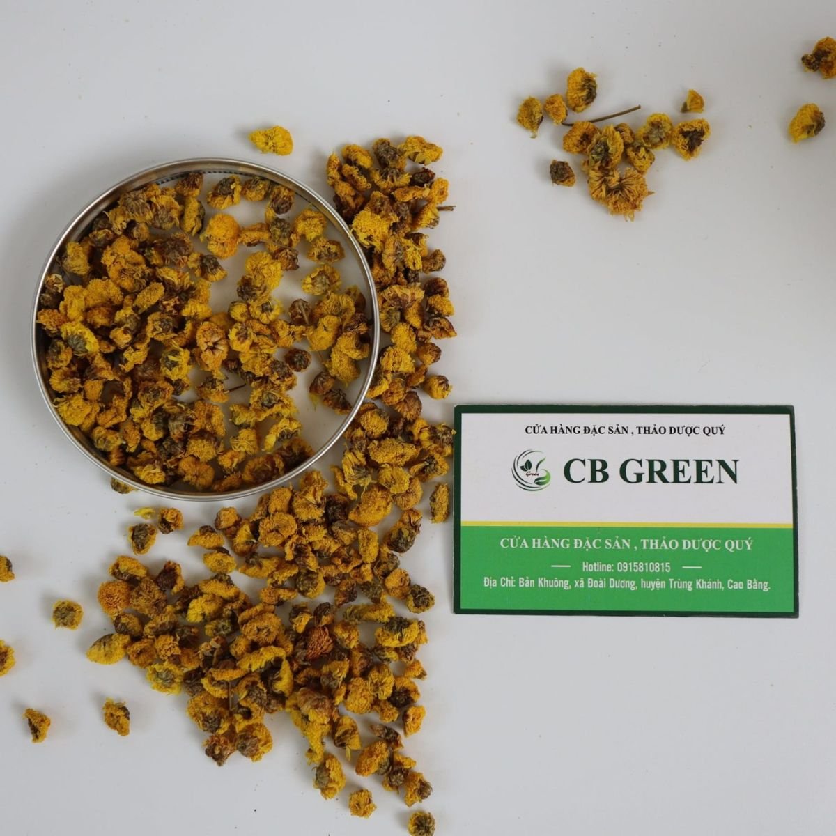 Trà Hoa Cúc Khô Nguyên Bông – Thanh Nhiệt, An Thần, Đẹp Da 2 Trà hoa cúc khô