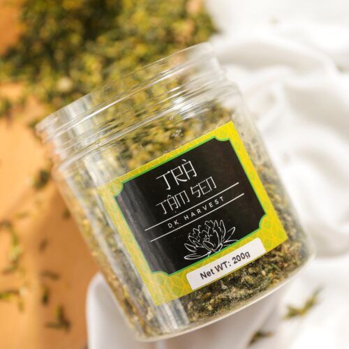 Trà Tâm Sen (Tim Sen) Giúp Giấc Ngủ Ngon, An Thần 8 Trà tâm sen (tim sen) khô